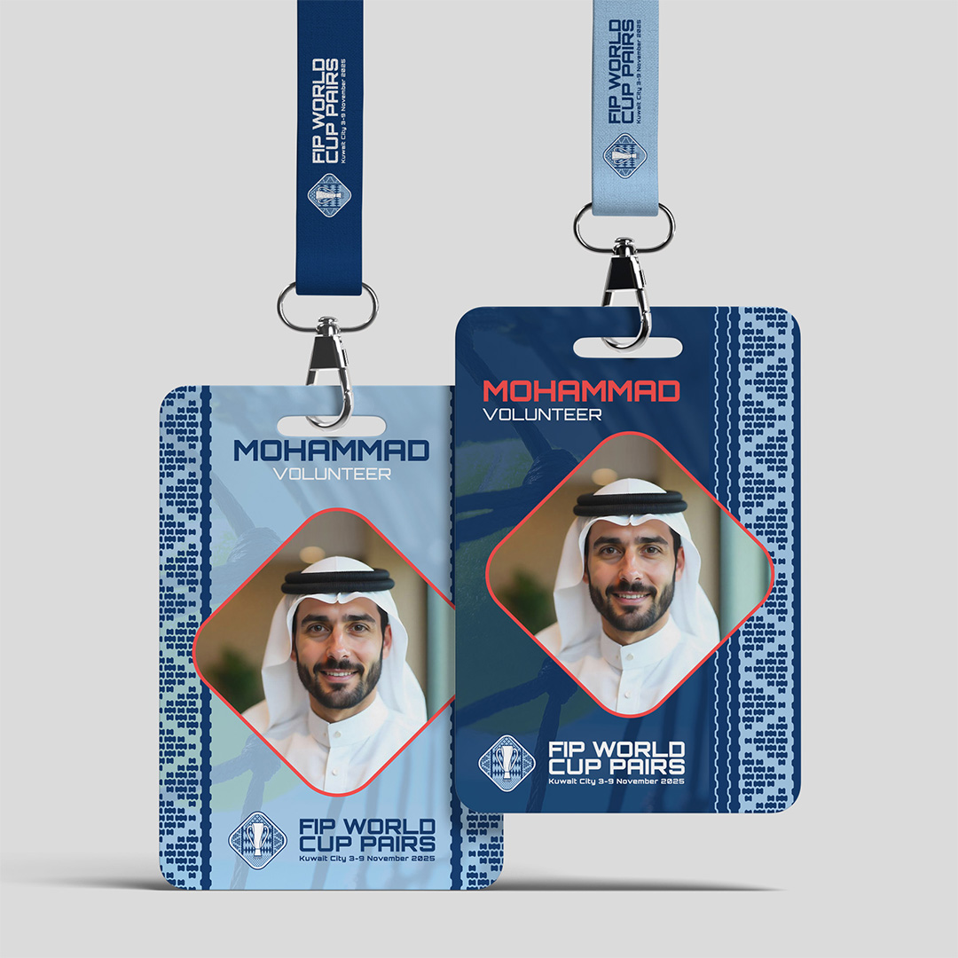FIP World Cup ID Cards Mockup